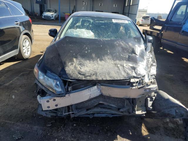 2HGFB2F94CH508270 - 2012 HONDA CIVIC EXL შავი ფოტო 5