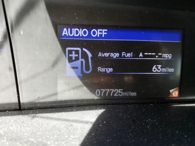 2HGFB2F94CH508270 - 2012 HONDA CIVIC EXL შავი ფოტო 9