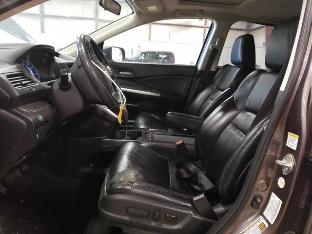 5J6RM4H73CL080007 - 2012 HONDA CR-V EXL BROWN photo 7