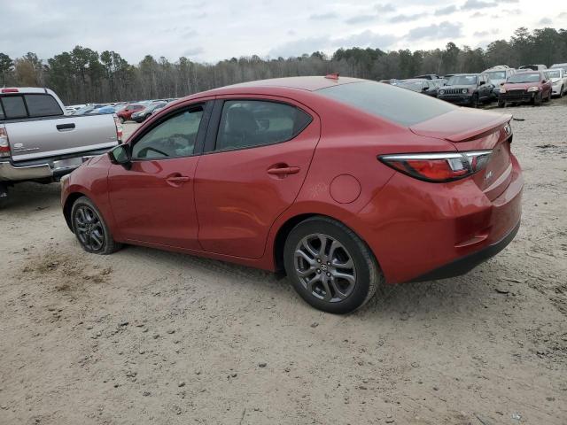 3MYDLBYV0KY521637 - 2019 TOYOTA YARIS L RED photo 2