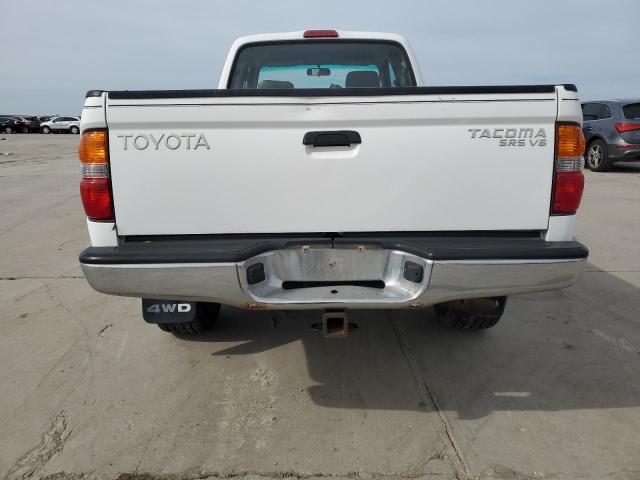 5TEWN72N61Z759556 - 2001 TOYOTA TACOMA XTRACAB WHITE photo 6