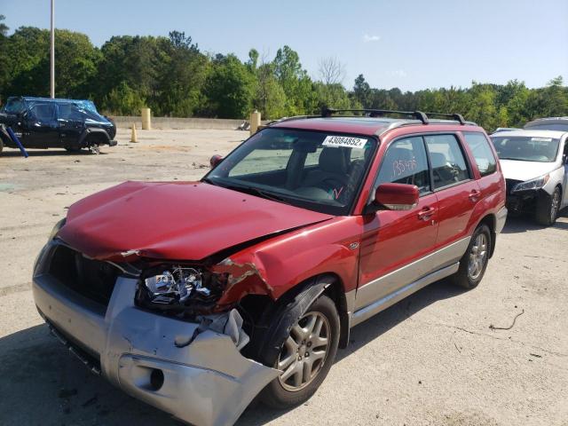 JF1SG67648H703783 - 2008 SUBARU FORESTER 2.5X LL BEAN RED photo 2