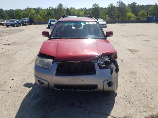 JF1SG67648H703783 - 2008 SUBARU FORESTER 2.5X LL BEAN RED photo 9