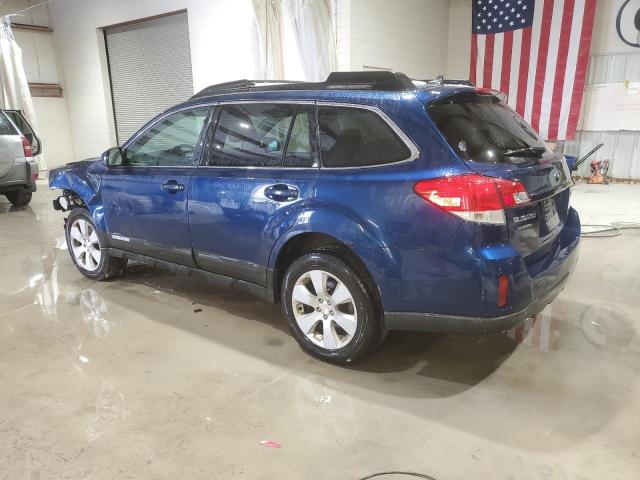 4S4BRCKC8B3316573 - 2011 SUBARU OUTBACK 2.5I LIMITED BLUE photo 2