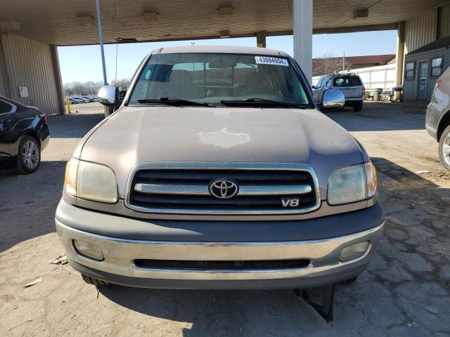 5TBBT44182S262027 - 2002 TOYOTA TUNDRA ACCESS CAB ბეჟი ფოტო 5