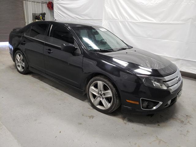 3FAHP0DC8AR269342 - 2010 FORD FUSION SPORT BLACK photo 4