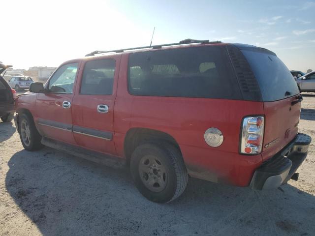 1GNEC16T81J238850 - 2001 CHEVROLET SUBURBAN C1500 RED photo 2