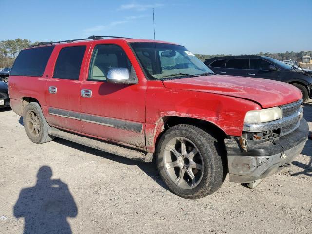 1GNEC16T81J238850 - 2001 CHEVROLET SUBURBAN C1500 RED photo 4