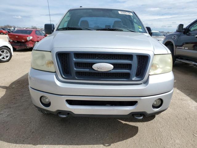 1FTRX04W28KE35085 - 2008 FORD F150 GRAY photo 5