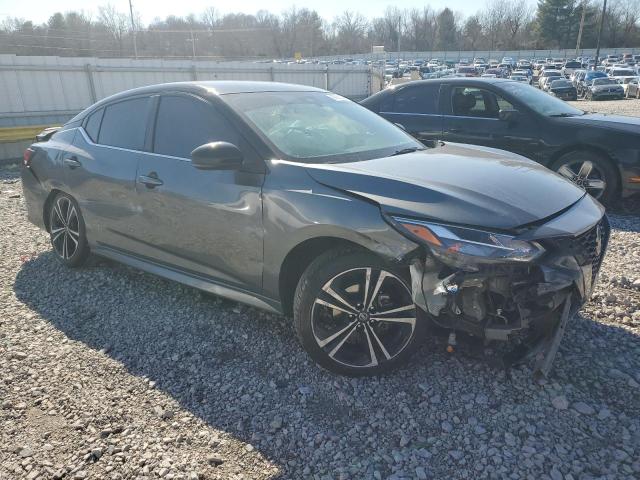 3N1AB8DV7MY242947 - 2021 NISSAN SENTRA SR GRAY photo 4