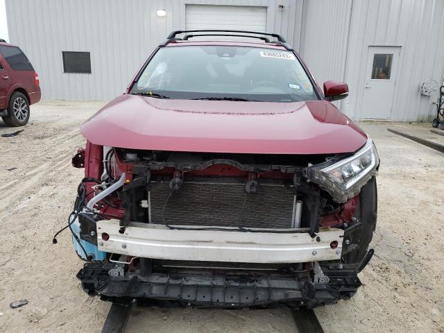 JTMC1RFV1LD049366 - 2020 TOYOTA RAV4 XLE PREMIUM RED photo 5