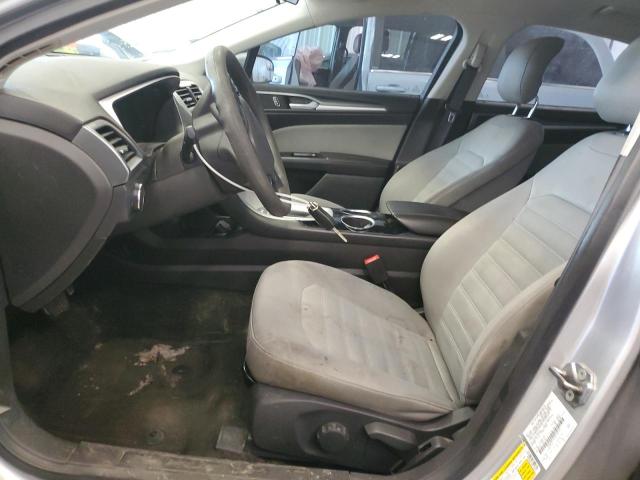 3FA6P0G7XDR139573 - 2013 FORD FUSION S SILVER photo 7