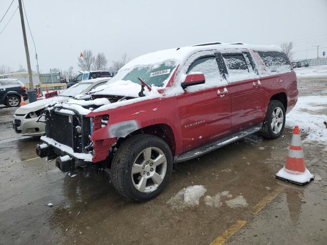 1GNSKJKC1FR200199 - 2015 CHEVROLET SUBURBAN K1500 LT RED photo 1