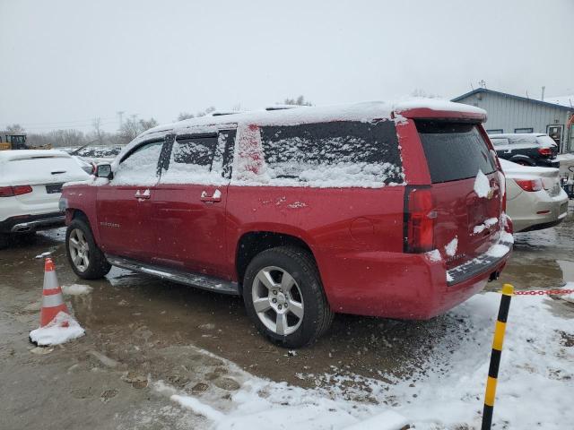 1GNSKJKC1FR200199 - 2015 CHEVROLET SUBURBAN K1500 LT RED photo 2