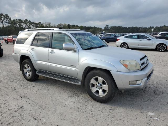 JTEZT17R830010901 - 2003 TOYOTA 4RUNNER LIMITED SILVER photo 4