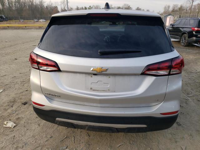 3GNAXKEV0NS104768 - 2022 CHEVROLET EQUINOX LT SILVER photo 6