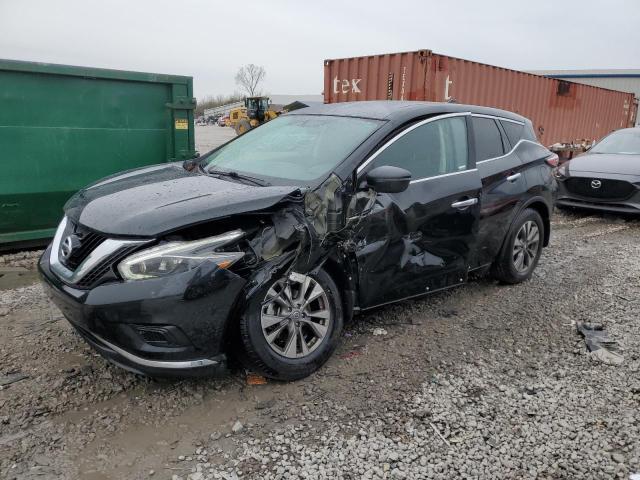 5N1AZ2MG6JN163409 - 2018 NISSAN MURANO S BLACK photo 1