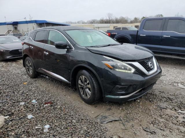 5N1AZ2MG6JN163409 - 2018 NISSAN MURANO S BLACK photo 4