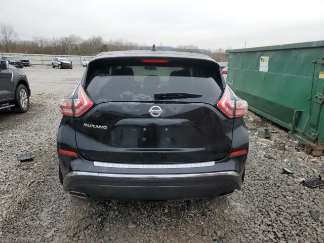 5N1AZ2MG6JN163409 - 2018 NISSAN MURANO S BLACK photo 6