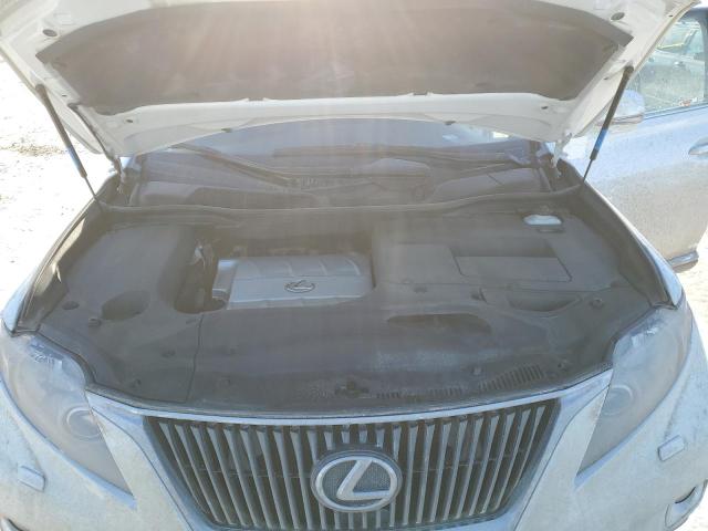 2T2BK1BA5AC007138 - 2010 LEXUS RX 350 WHITE photo 12