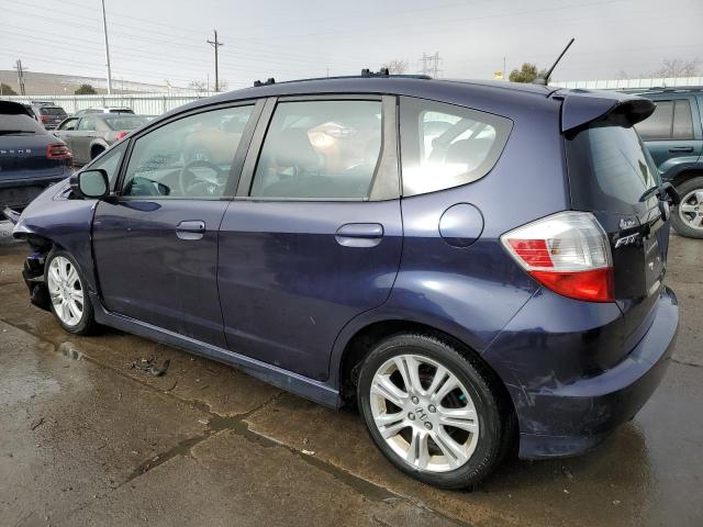 JHMGE88409S069020 - 2009 HONDA FIT SPORT BLUE photo 2