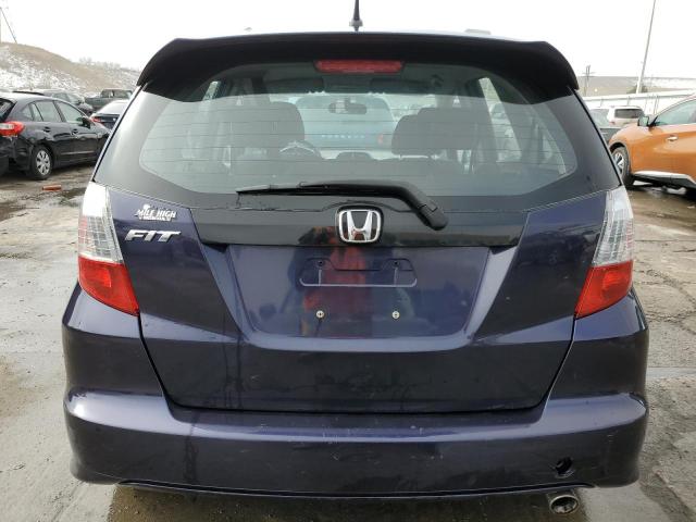 JHMGE88409S069020 - 2009 HONDA FIT SPORT BLUE photo 6