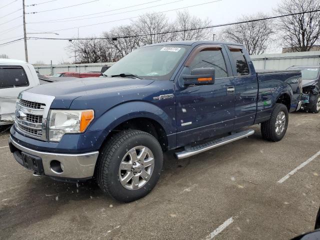 1FTFX1ETXDFC33532 - 2013 FORD F150 SUPER CAB BLUE photo 1