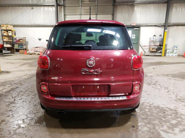 ZFBCFACH3EZ020560 - 2014 FIAT 500L LOUNGE MAROON photo 6