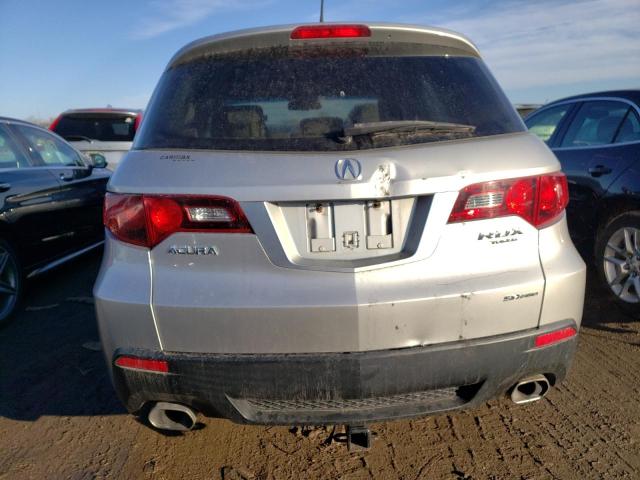 5J8TB1H57CA002129 - 2012 ACURA RDX TECHNOLOGY SILVER photo 6