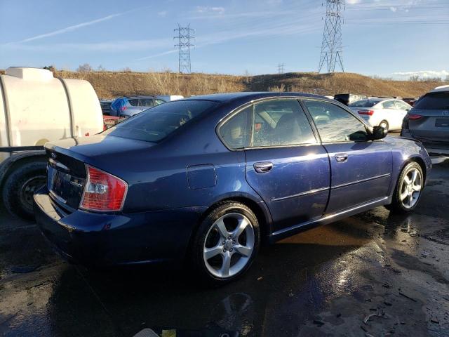 4S3BL626067218850 - 2006 SUBARU LEGACY 2.5I LIMITED BLUE photo 3