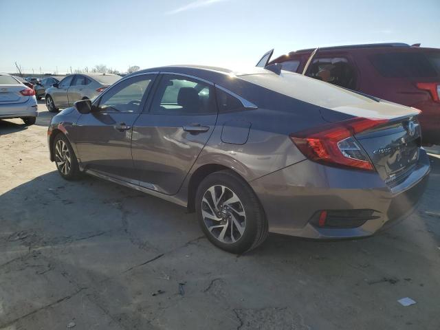 19XFC2F7XJE025739 - 2018 HONDA CIVIC EX GRAY photo 2