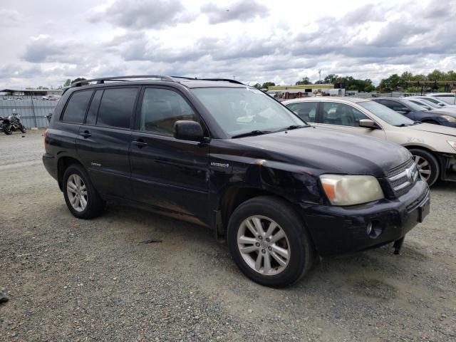 JTEDW21A460013244 - 2006 TOYOTA HIGHLANDER HYBRID BLACK photo 4