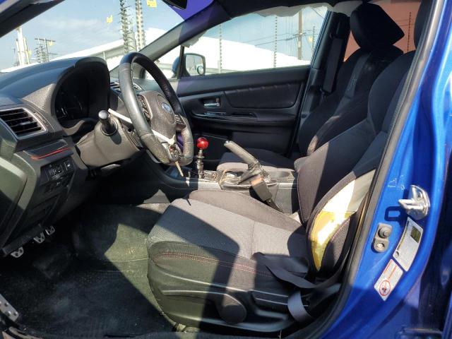 JF1VA1A62L9804026 - 2020 SUBARU WRX BLUE photo 7