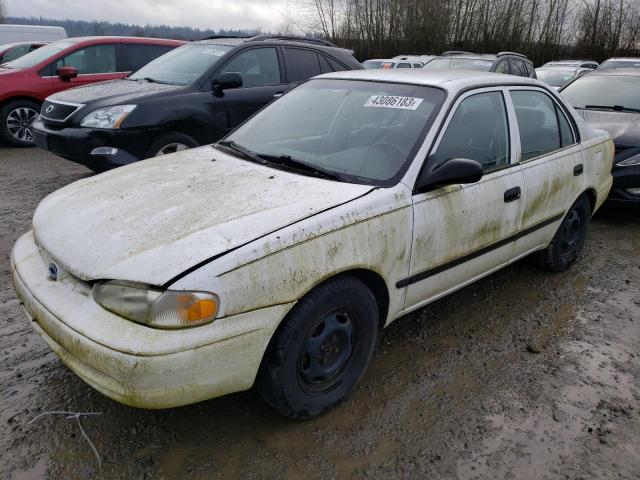 1Y1SK52821Z447490 - 2001 CHEVROLET GEO PRIZM BASE 白色 照片 1