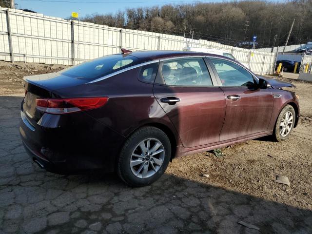 5XXGT4L32JG185638 - 2018 KIA OPTIMA LX BURGUNDY photo 3