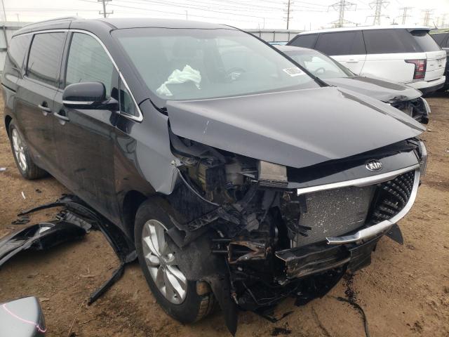 KNDMC5C16G6157467 - 2016 KIA SEDONA EX BLACK photo 4