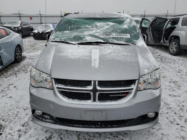 2C4RDGCG1HR864585 - 2017 DODGE GRAND CARA SXT SILVER photo 5