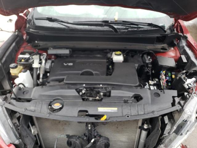 5N1DR2MN6JC673489 - 2018 NISSAN PATHFINDER S RED photo 12