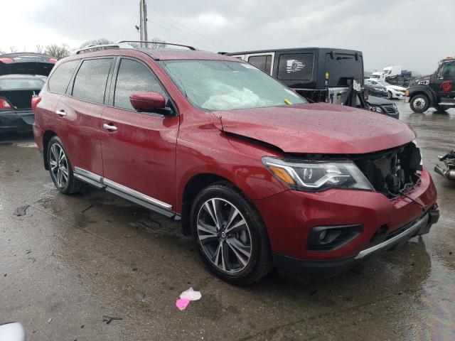 5N1DR2MN6JC673489 - 2018 NISSAN PATHFINDER S RED photo 4