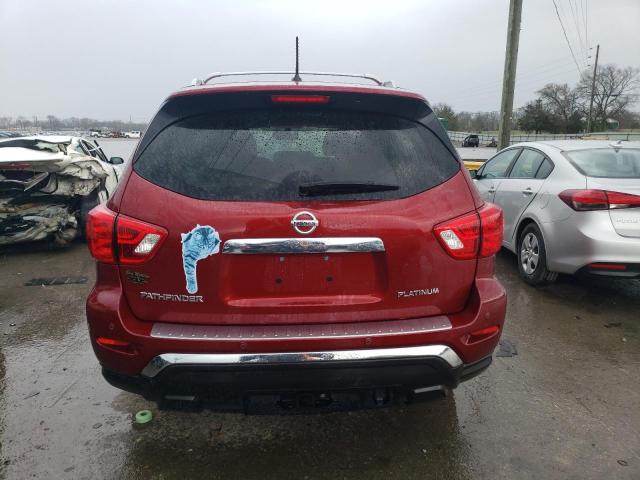 5N1DR2MN6JC673489 - 2018 NISSAN PATHFINDER S RED photo 6