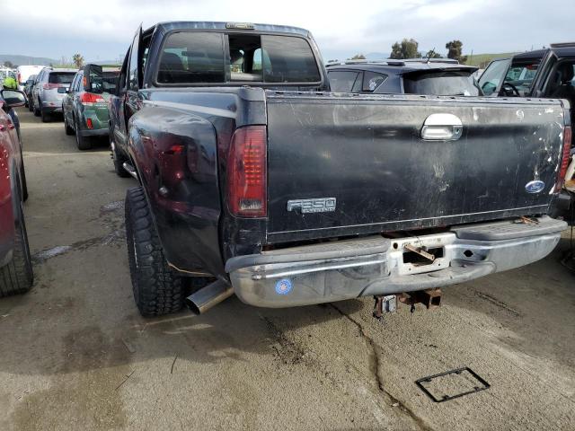 1FTWW32P93ED10918 - 2003 FORD F350 SUPER DUTY BLACK photo 2