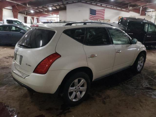 JN8AZ08WX7W611507 - 2007 NISSAN MURANO SL WHITE photo 4