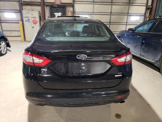 3FA6P0HD2GR288665 - 2016 FORD FUSION SE BLACK photo 6