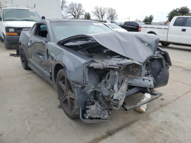 2G1FK1EJXA9172189 - 2010 CHEVROLET CAMARO SS GRAY photo 4