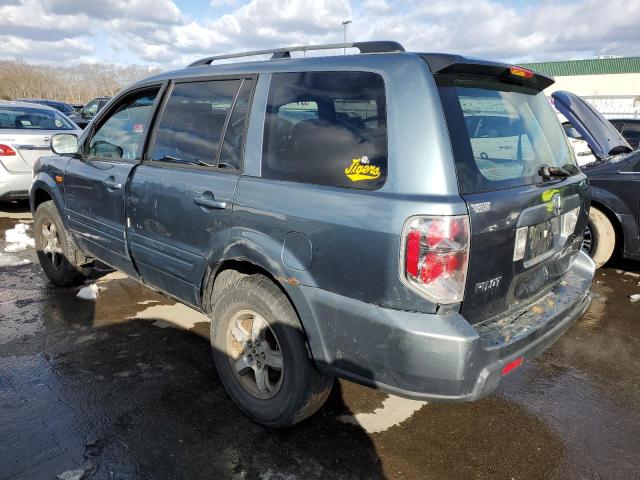 2HKYF18547H503132 - 2007 HONDA PILOT EXL GRAY photo 2