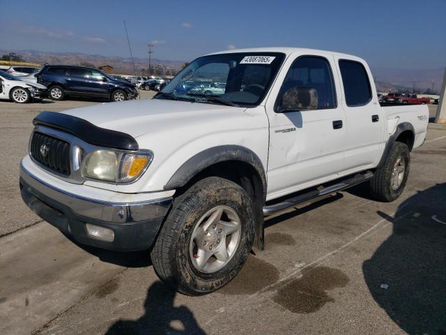 5TEGN92N11Z771503 - 2001 TOYOTA TACOMA DOUBLE CAB PRERUNNER WHITE photo 1