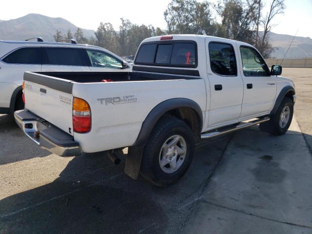 5TEGN92N11Z771503 - 2001 TOYOTA TACOMA DOUBLE CAB PRERUNNER WHITE photo 3