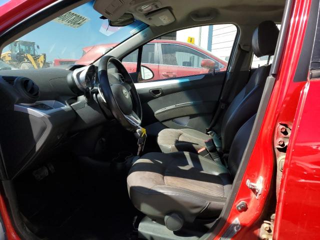 KL8CB6S91EC509213 - 2014 CHEVROLET SPARK LS RED photo 7