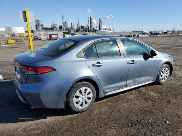 5YFBPMBE5MP258255 - 2021 TOYOTA COROLLA LE GRAY photo 3