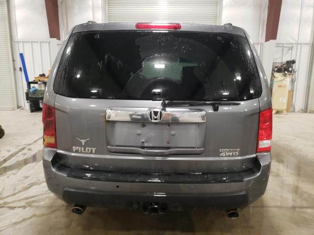 5FNYF4H90BB071151 - 2011 HONDA PILOT TOURING GRAY photo 6